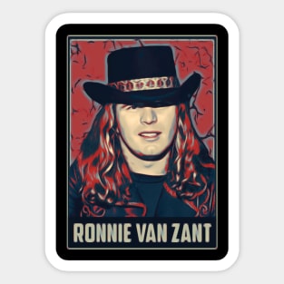 Cowboy ronnie Sticker